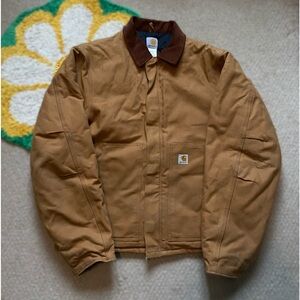 VINTAGE QUILTED BROWN CARHARTT JACKET
